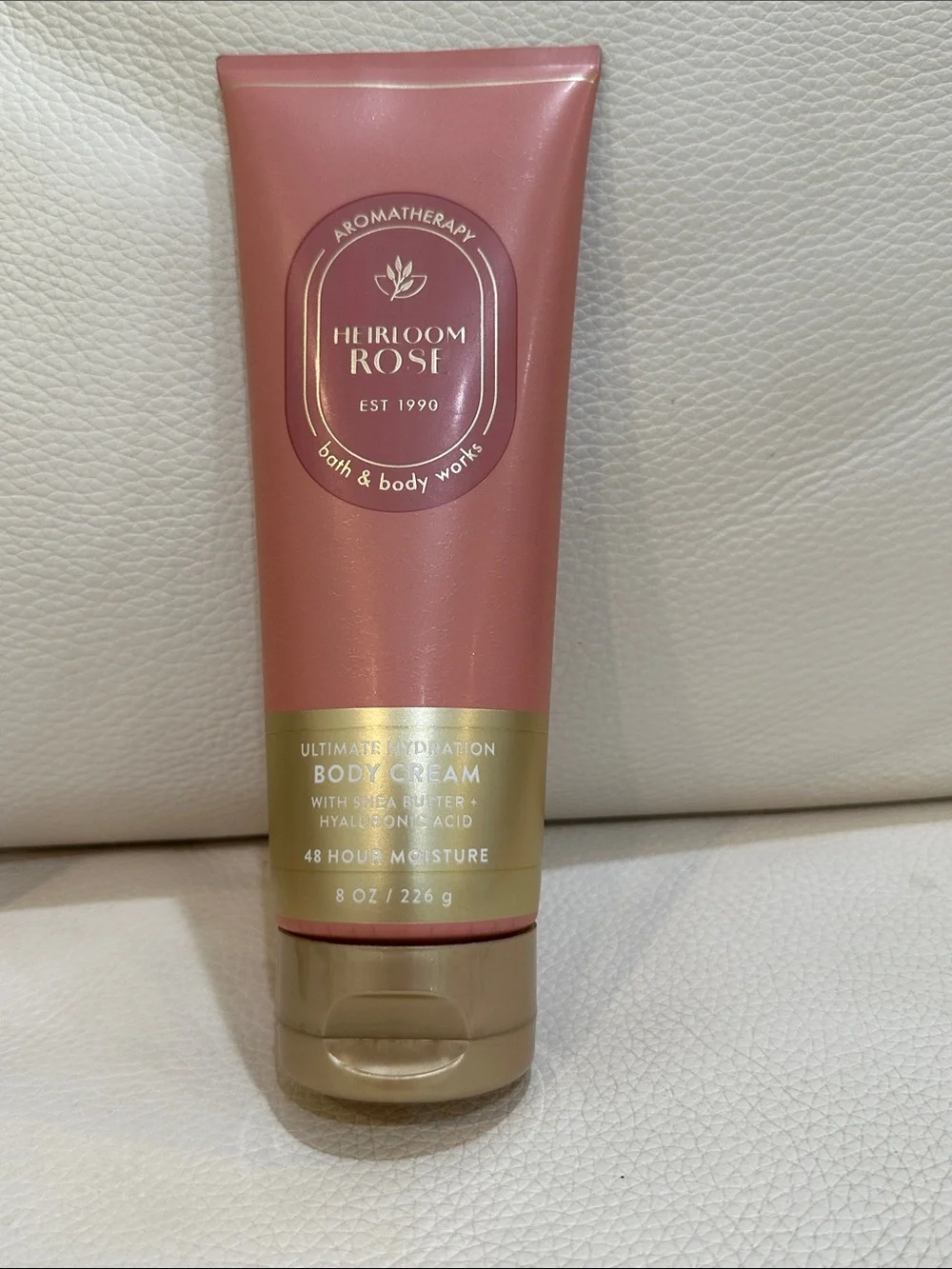 Bath and Body Works Heirloom Rose BodyWash and Cream Bundle Full Size